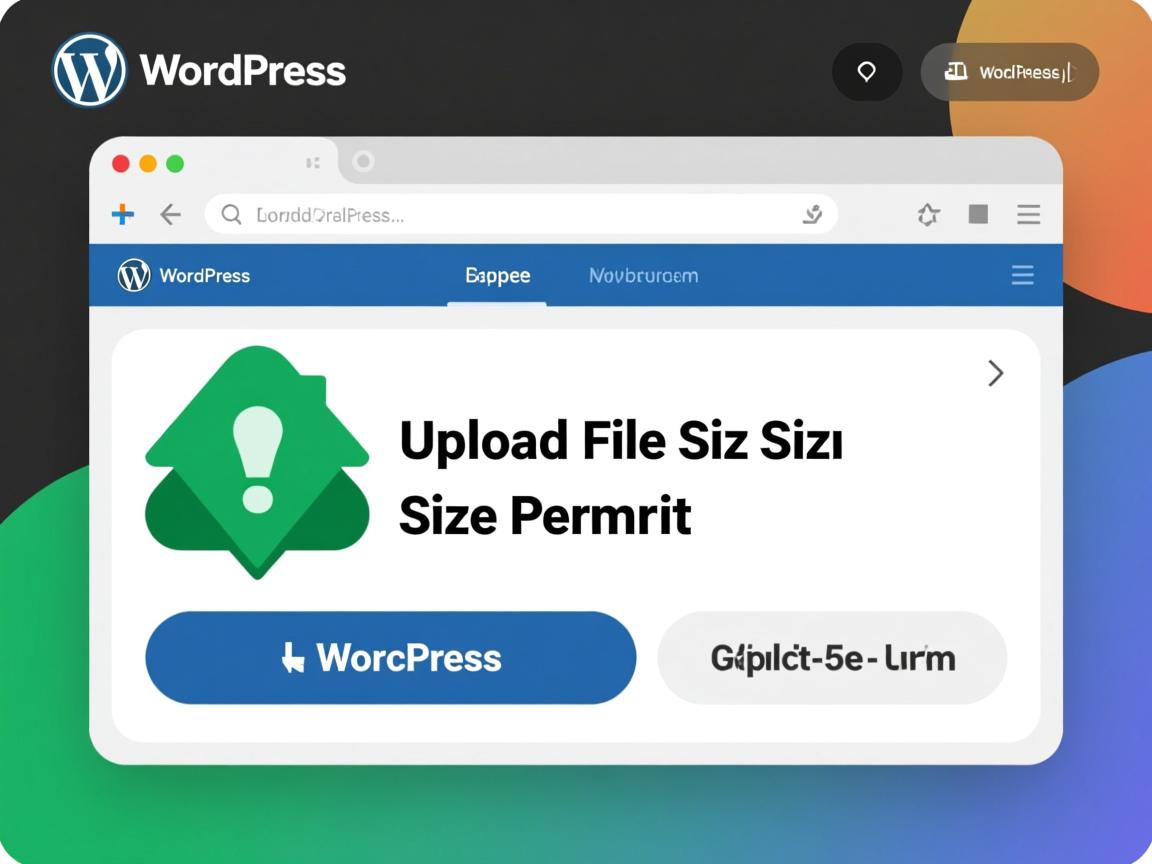 如何修改WordPress上传文件大小限制  第2张 如何修改WordPress上传文件大小限制  第2张