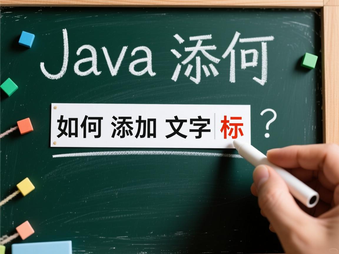 Java中如何添加文字标签? 第1张 Java中如何添加文字标签? 第1张