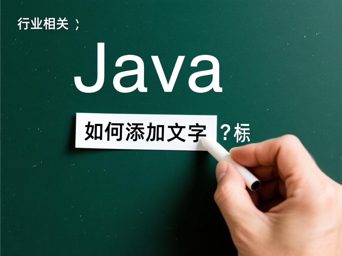 Java中如何添加文字标签? 第2张 Java中如何添加文字标签? 第2张