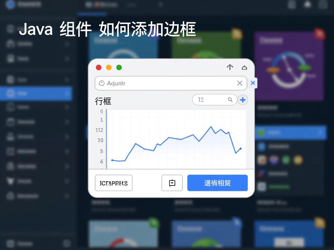 Java组件如何添加边框  第1张 Java组件如何添加边框  第1张