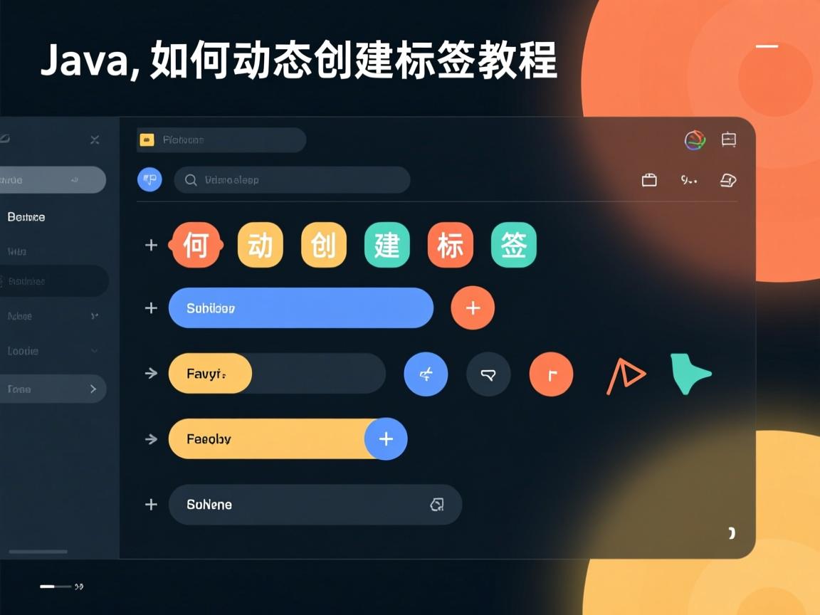 Java如何动态创建标签教程  第2张 Java如何动态创建标签教程  第2张