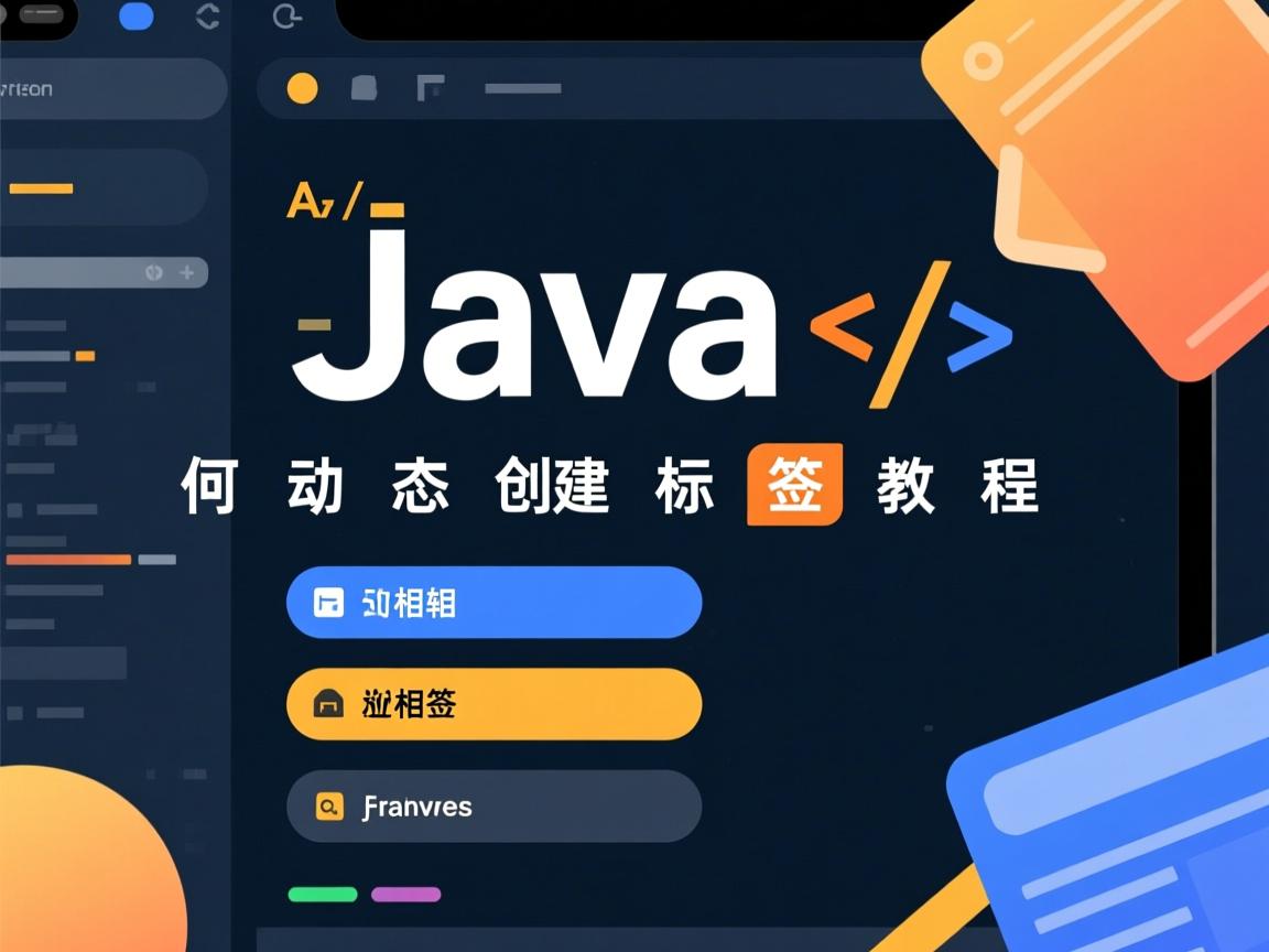 Java如何动态创建标签教程  第1张 Java如何动态创建标签教程  第1张