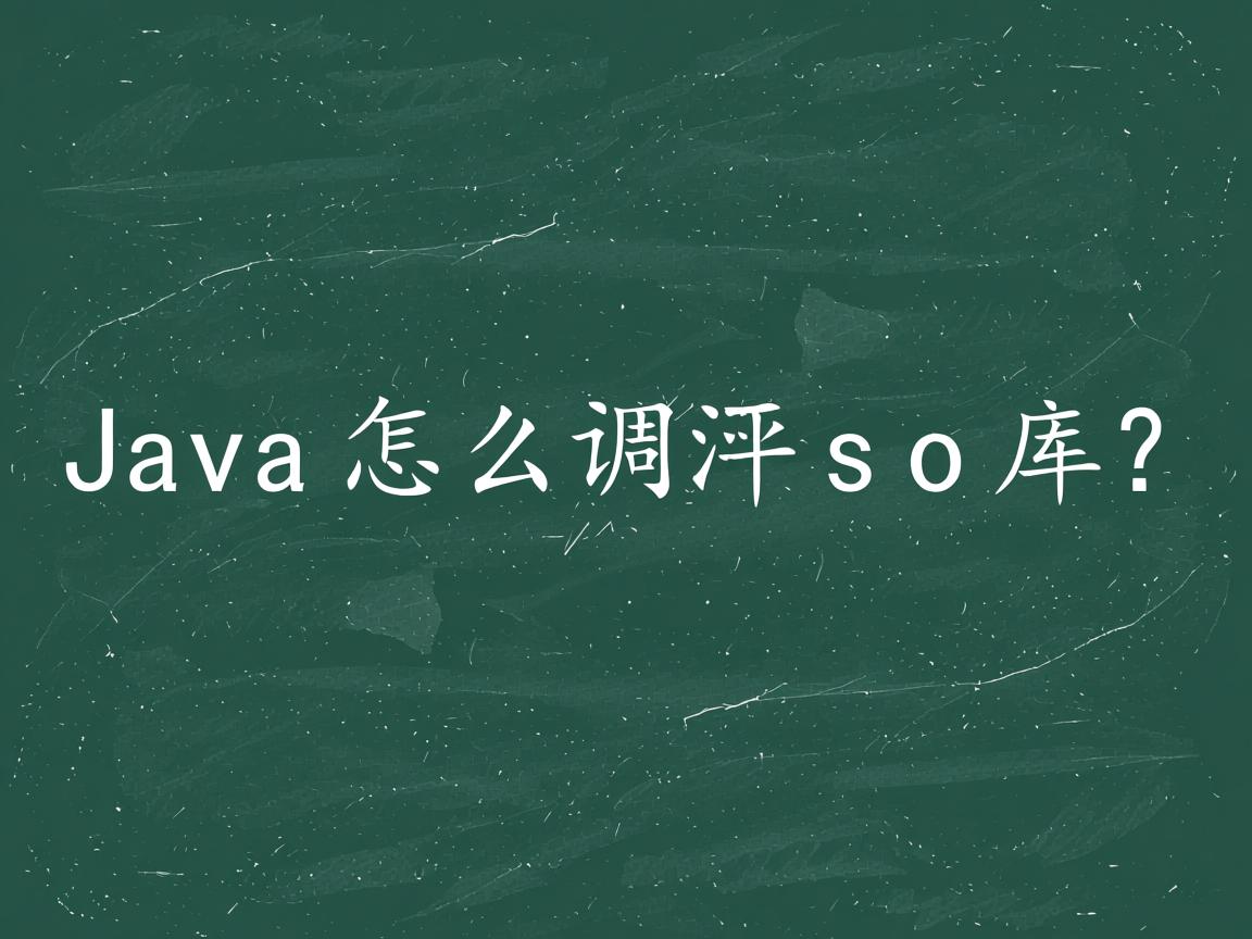 Java怎么调用so库?  第2张 Java怎么调用so库?  第2张