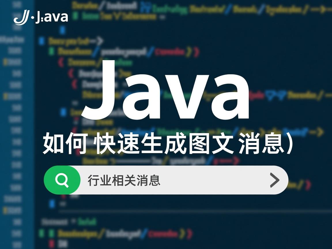 Java如何快速生成图文消息