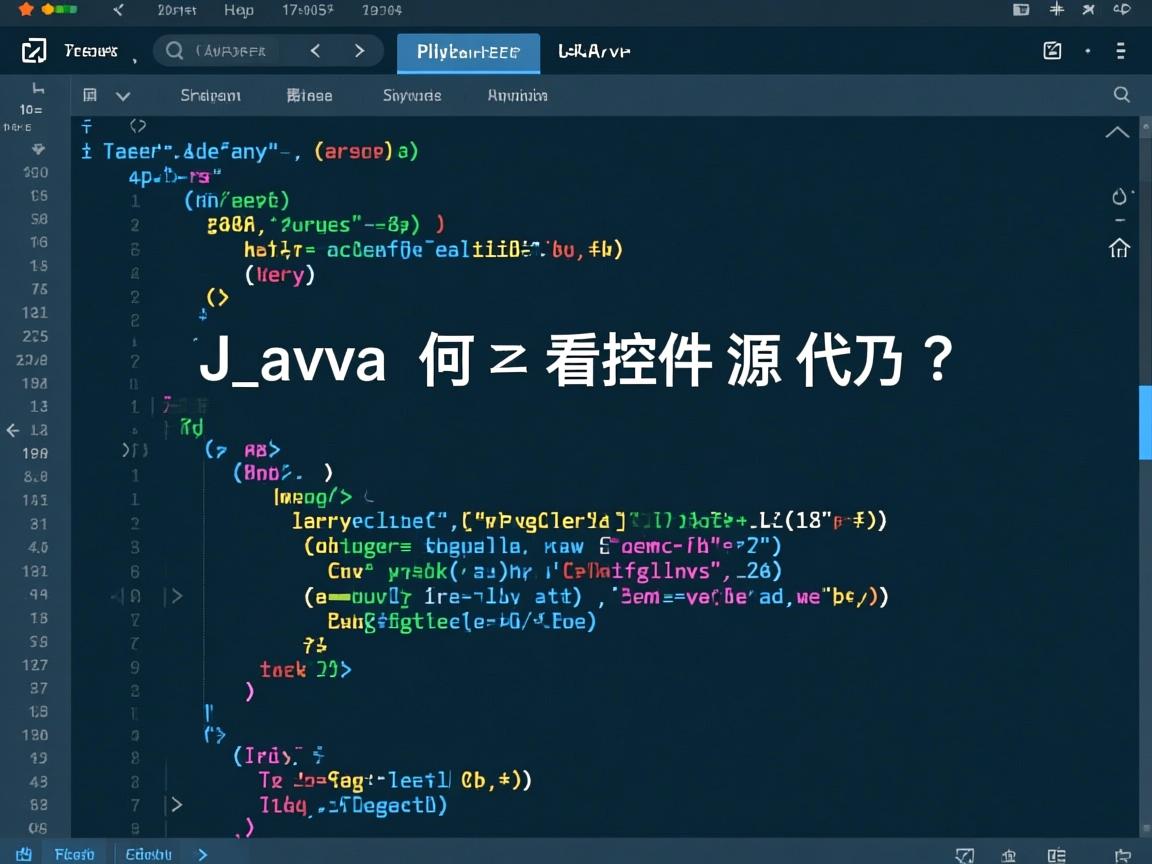 Java如何查看控件源代码？  第3张