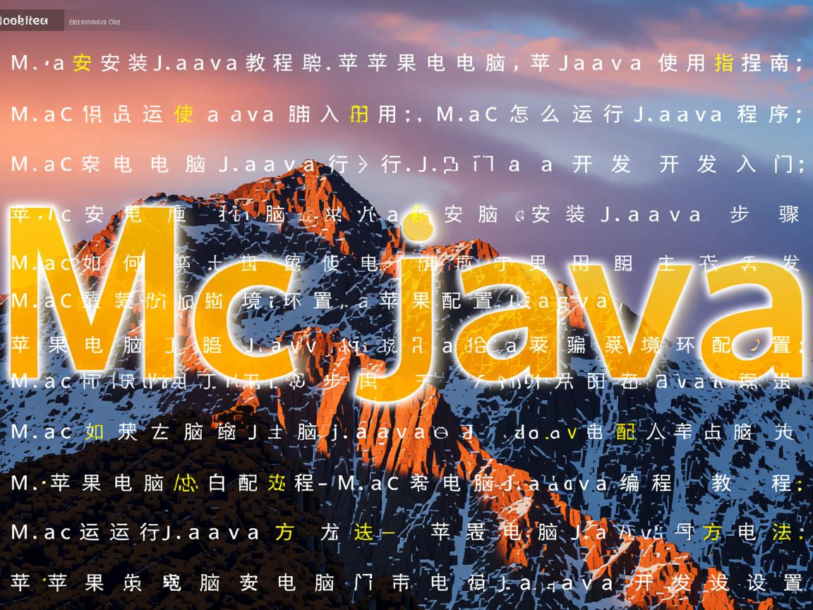Mac安装Java教程,苹果电脑Java使用指南,Mac怎么运行Java程序,苹果电脑Java开发入门,Mac安装Java步骤,苹果电脑Java环境配置,Mac如何配置Java,苹果电脑Java编程教程,Mac运行Java方法,苹果电脑Java开发设置  第1张 Mac安装Java教程,苹果电脑Java使用指南,Mac怎么运行Java程序,苹果电脑Java开发入门,Mac安装Java步骤,苹果电脑Java环境配置,Mac如何配置Java,苹果电脑Java编程教程,Mac运行Java方法,苹果电脑Java开发设置  第1张