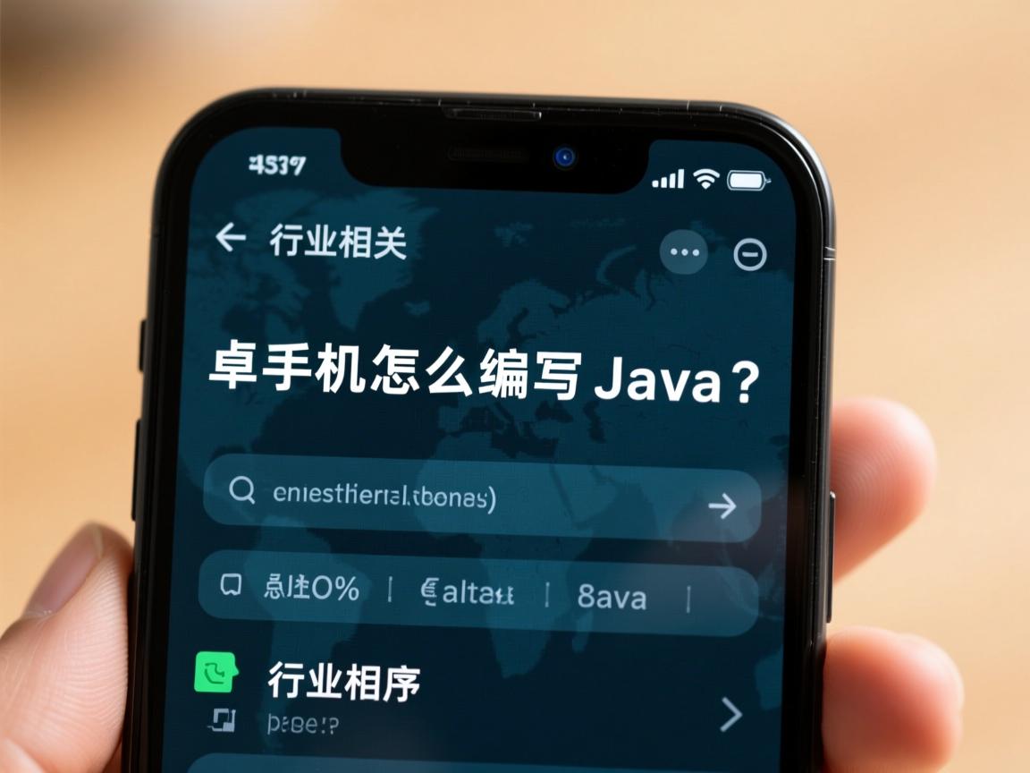 安卓手机怎么编写Java程序?  第3张 安卓手机怎么编写Java程序?  第3张