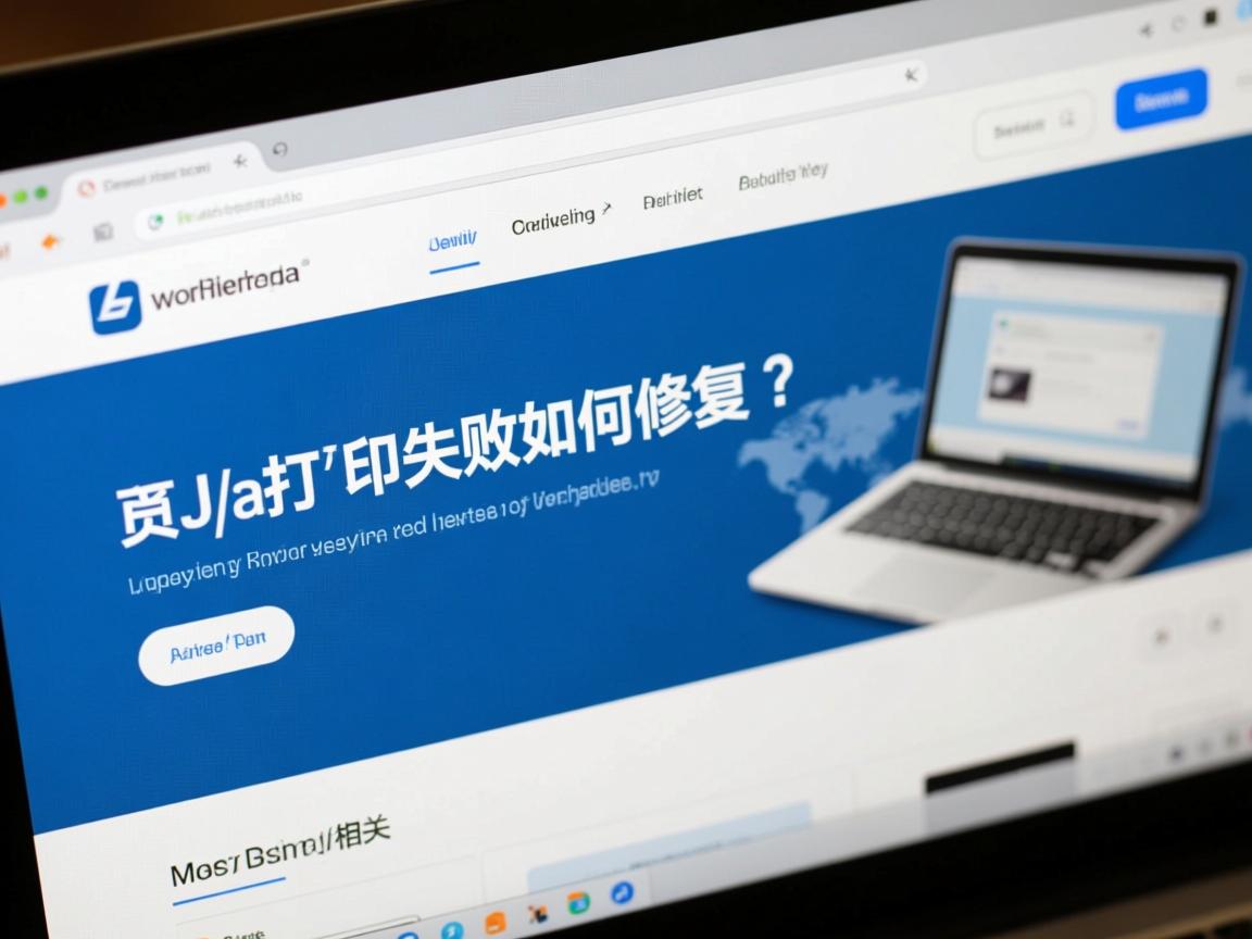 网页Java打印失败如何修复？  第2张