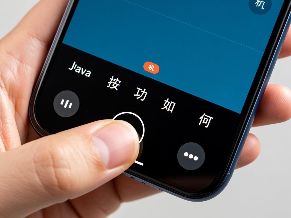 手机Java长按功能如何实现？