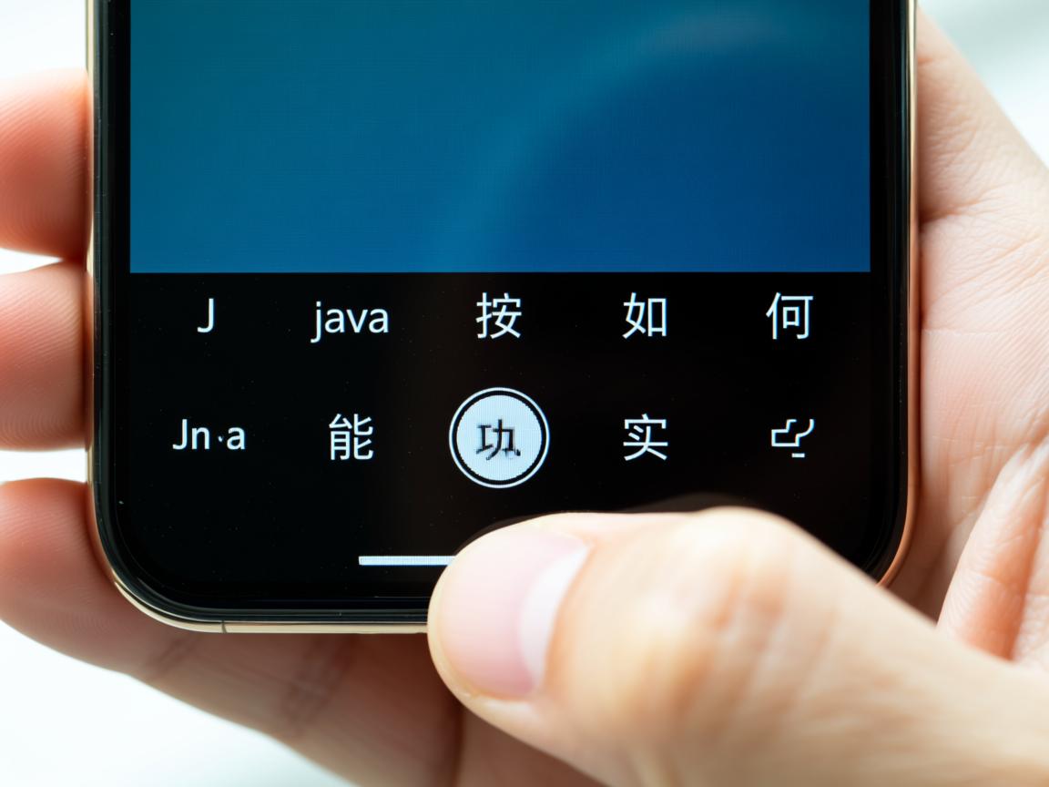 手机Java长按功能如何实现?  第2张 手机Java长按功能如何实现?  第2张