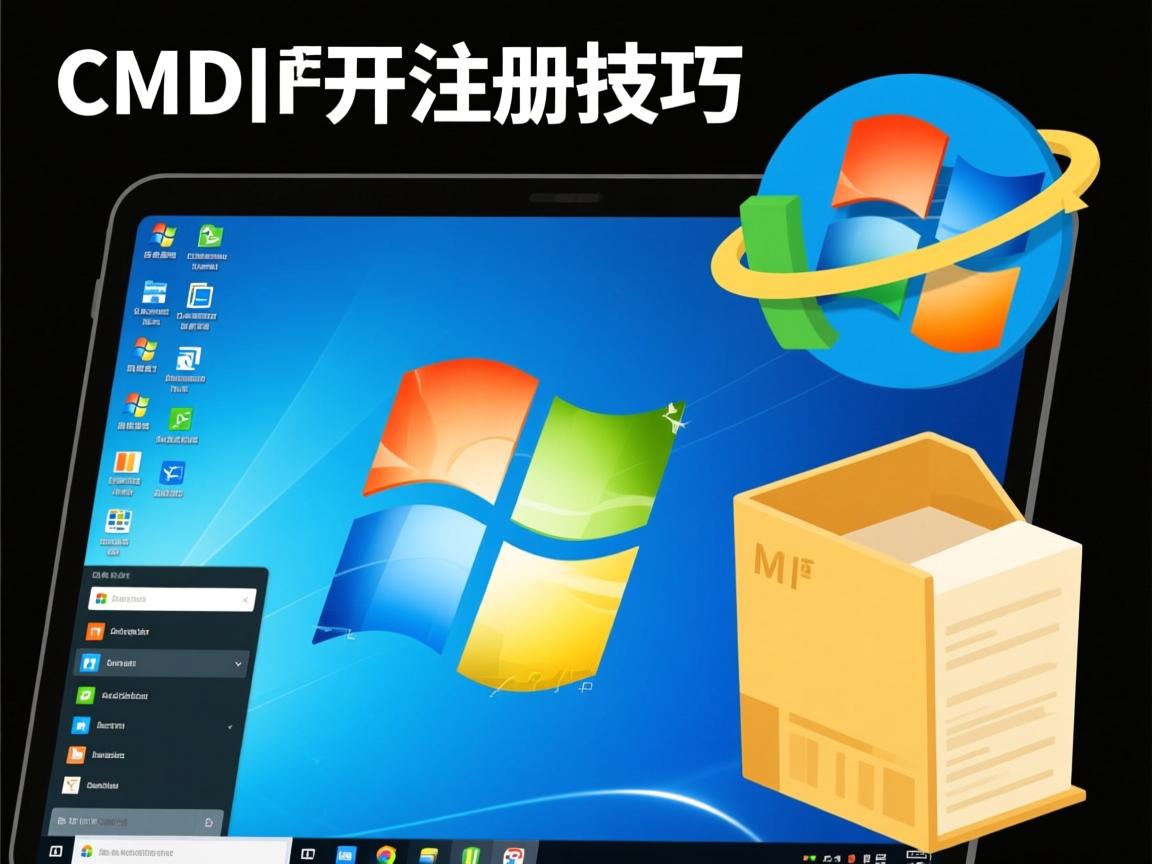 管理员CMD打开注册表技巧  第3张
