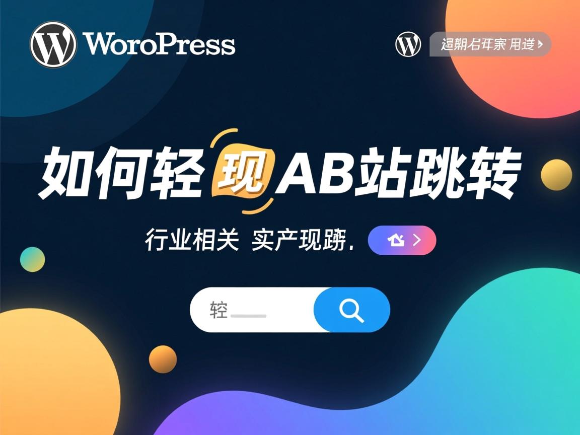 WordPress如何轻松实现AB站跳转  第1张
