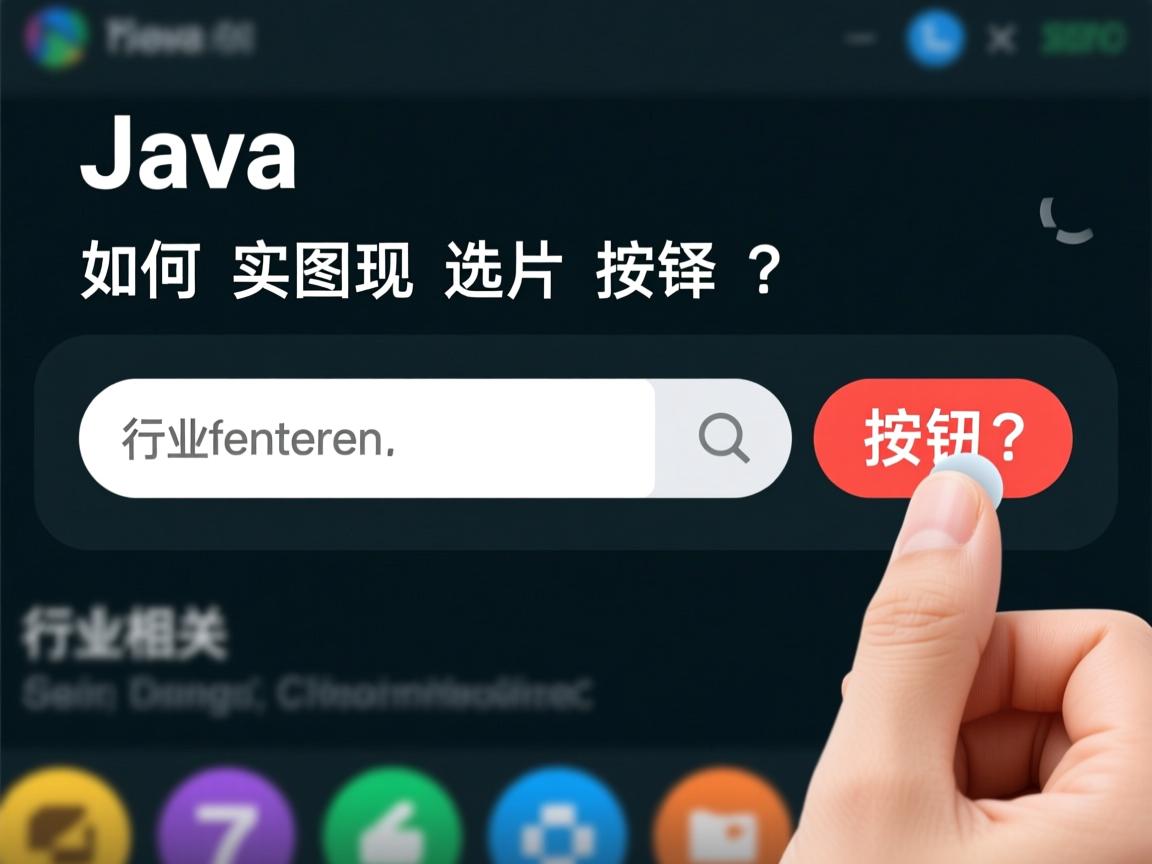 Java如何实现图片选择按钮?  第1张 Java如何实现图片选择按钮?  第1张