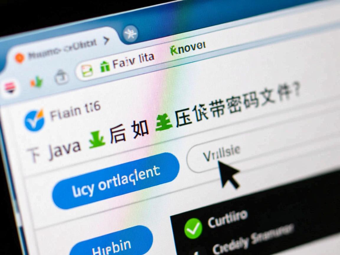 Java下载后如何解压带密码文件?  第1张 Java下载后如何解压带密码文件?  第1张