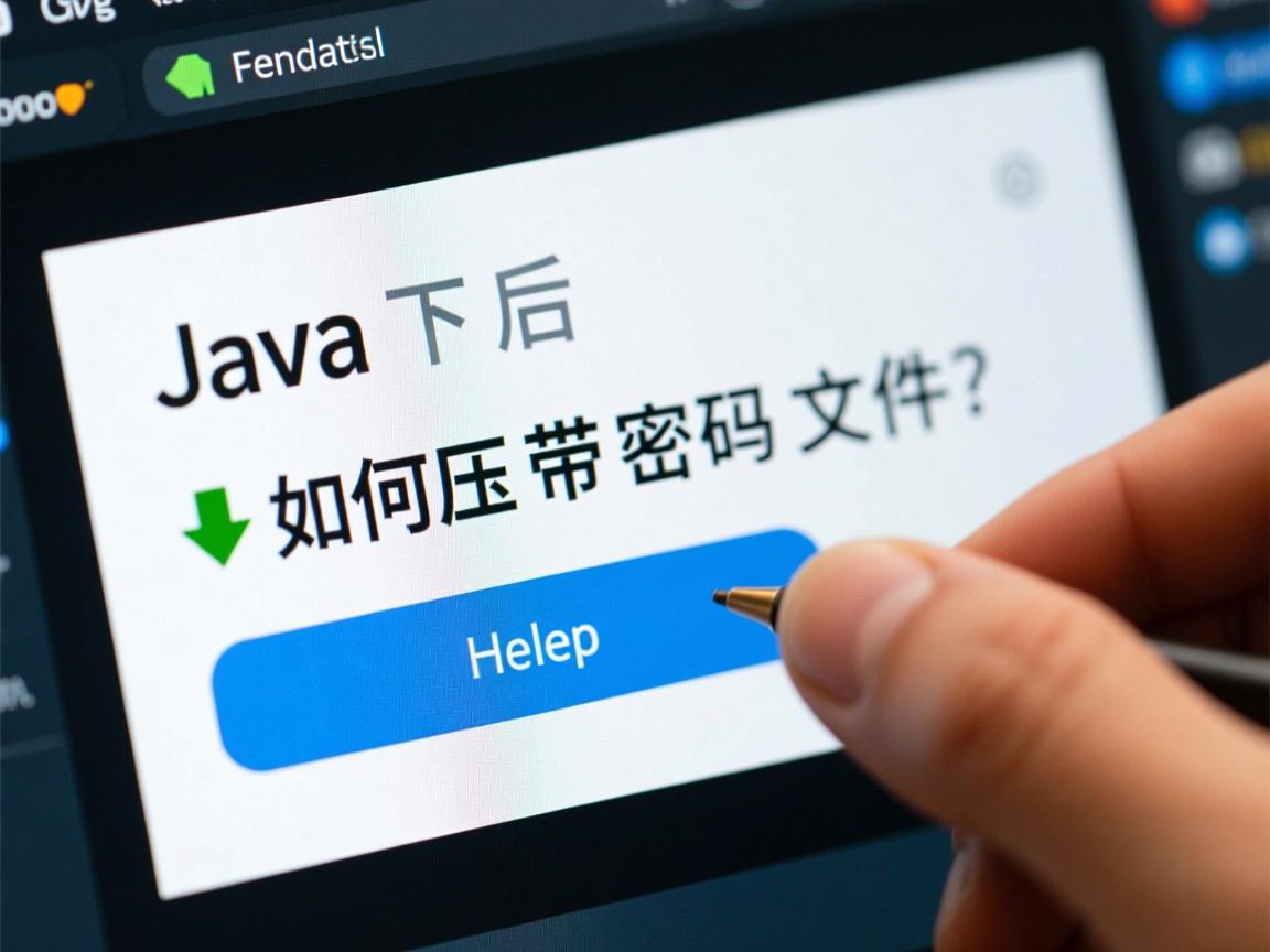 Java下载后如何解压带密码文件?  第2张 Java下载后如何解压带密码文件?  第2张