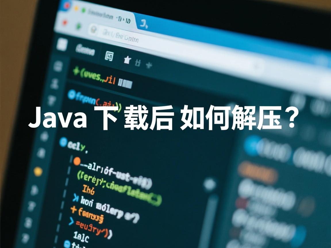 Java下载后如何解压?