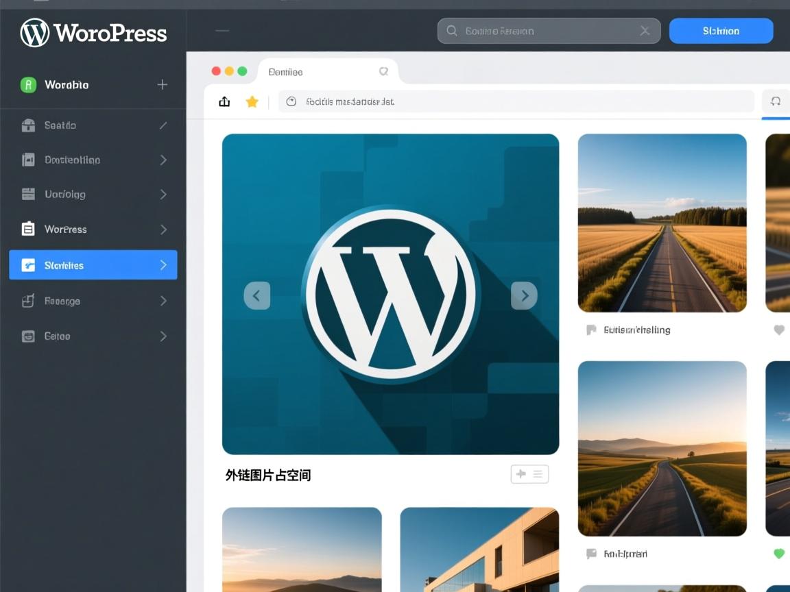 如何设置WordPress外链图片不占空间?  第1张 如何设置WordPress外链图片不占空间?  第1张