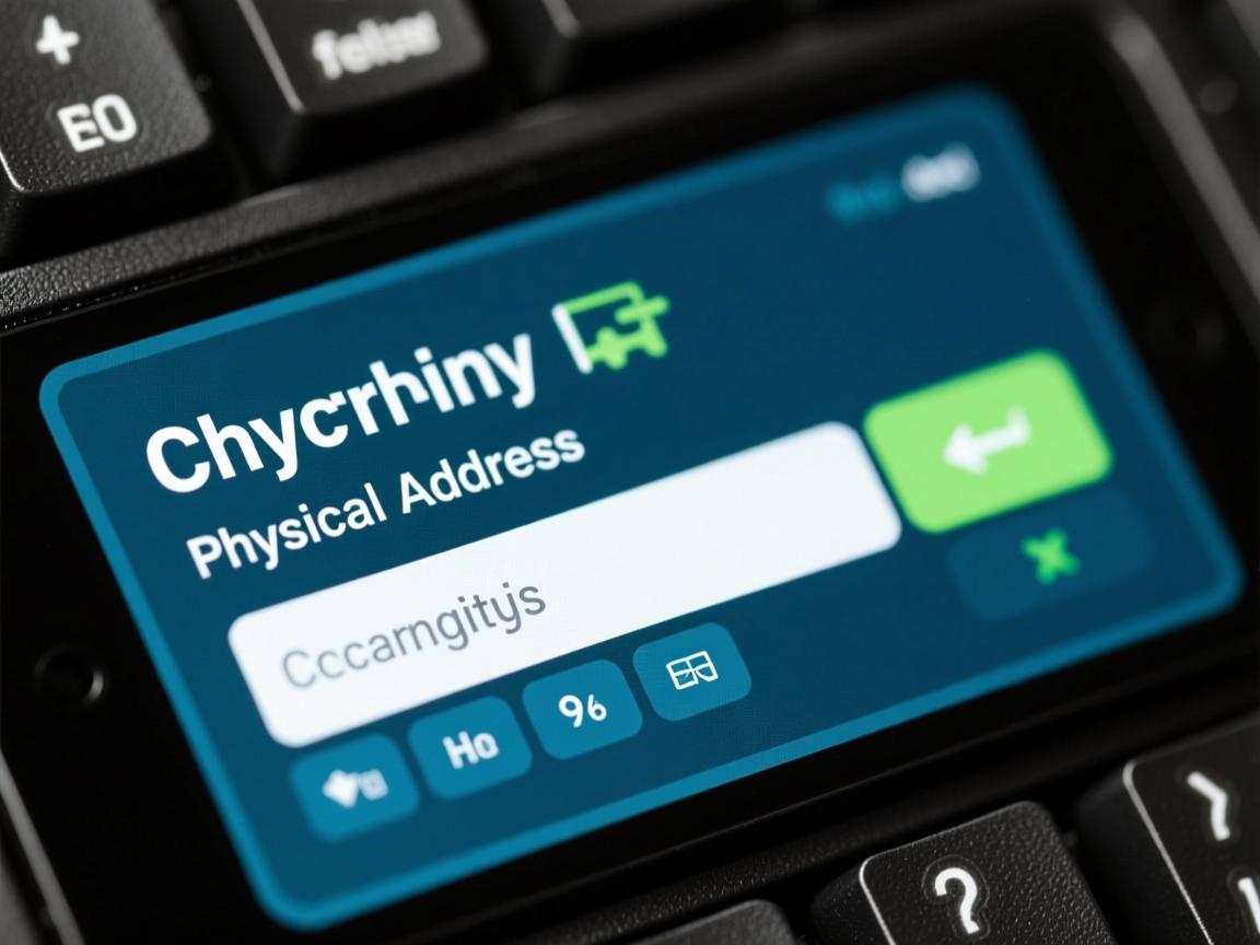 如何快速获取本机物理地址?  第2张 如何快速获取本机物理地址?  第2张