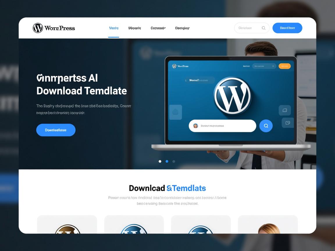 WordPress下载页面模板如何设置?  第1张 WordPress下载页面模板如何设置?  第1张