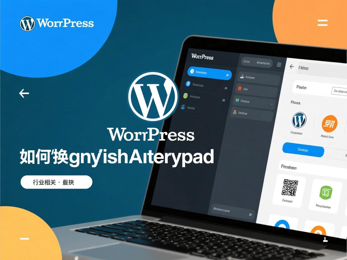 WordPress最新版如何切换英文界面?  第1张 WordPress最新版如何切换英文界面?  第1张