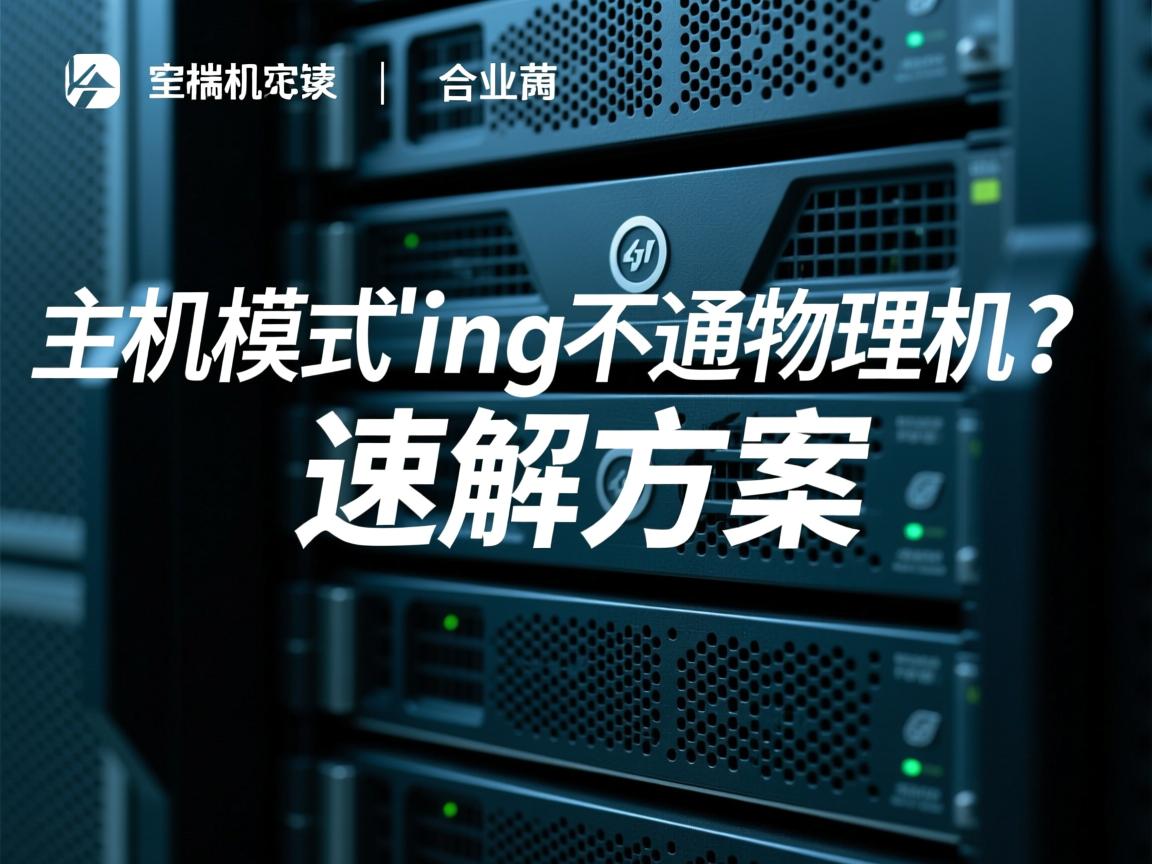 仅主机模式ping不通物理机?速解方案  第3张 仅主机模式ping不通物理机?速解方案  第3张