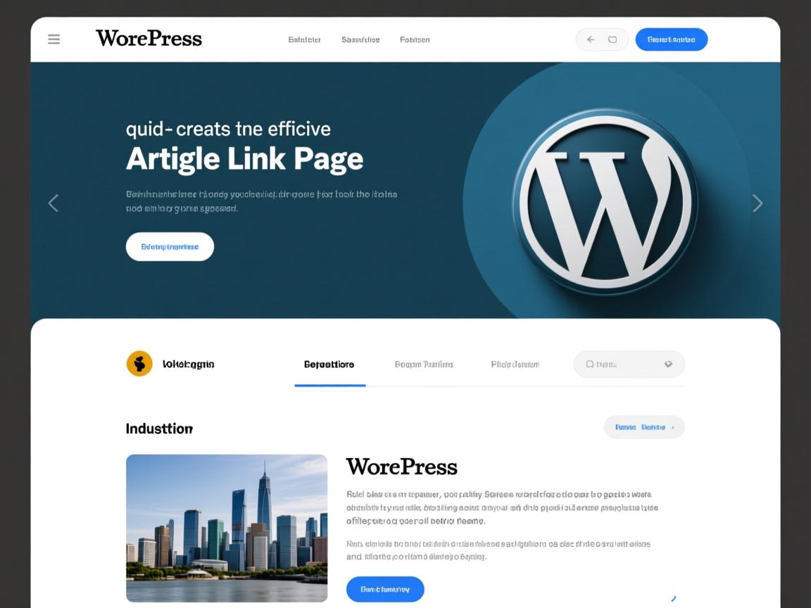 如何在WordPress快速创建高效的文章链接页面?  第3张 如何在WordPress快速创建高效的文章链接页面?  第3张