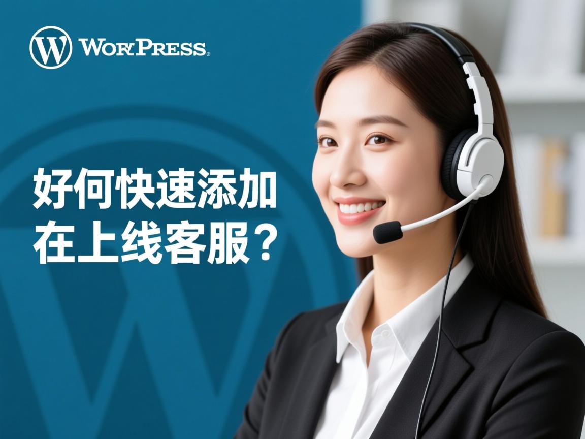 WordPress如何快速添加在线客服？  第1张