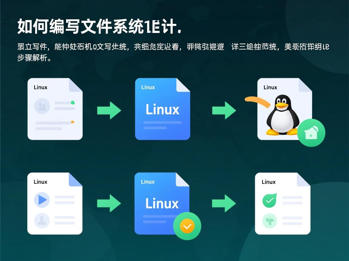 Linux如何编写文件系统?详细步骤解析  第3张 Linux如何编写文件系统?详细步骤解析  第3张