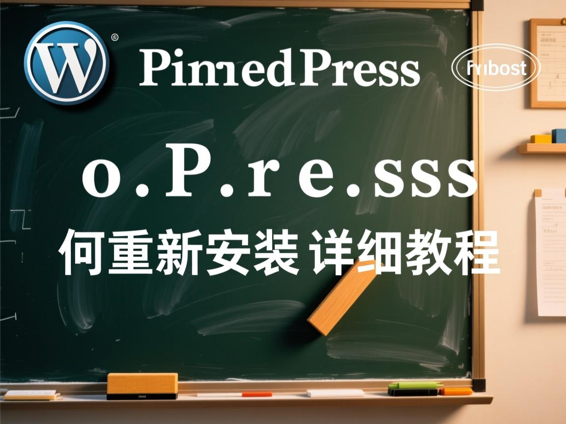 WordPress如何重新安装详细教程  第3张 WordPress如何重新安装详细教程  第3张