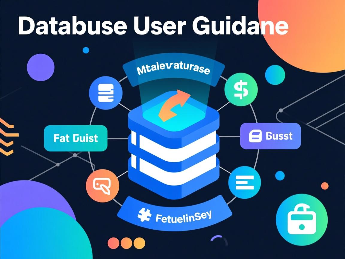 快速创建数据库用户指南