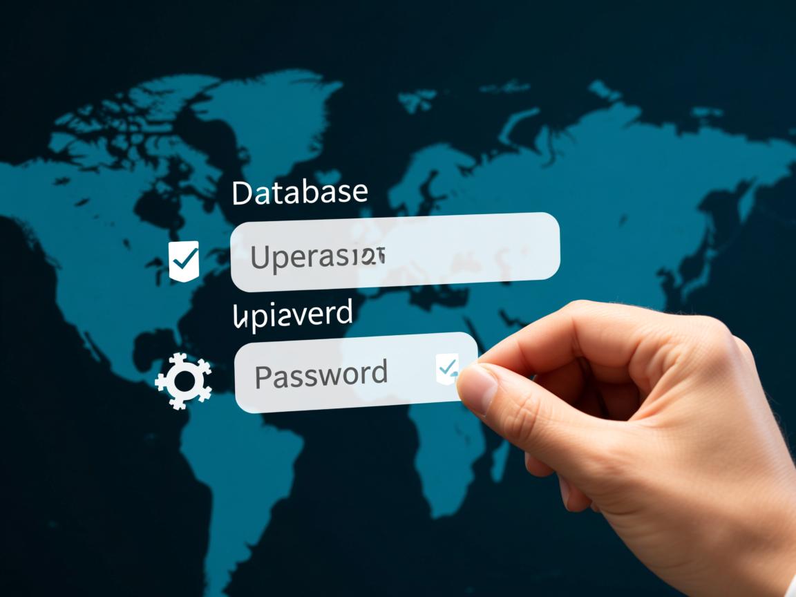 如何为数据库添加用户名和密码?  第2张 如何为数据库添加用户名和密码?  第2张