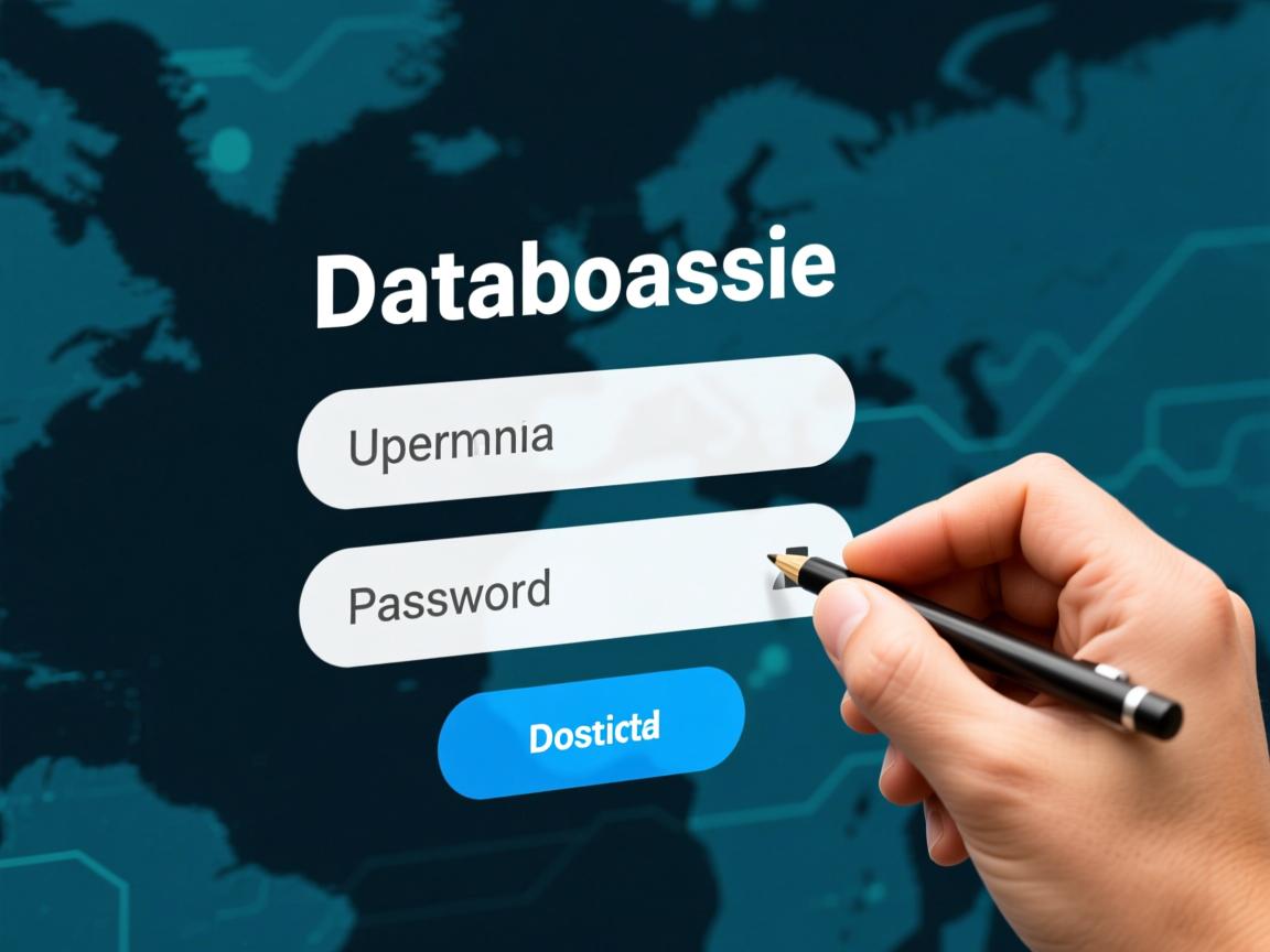 如何为数据库添加用户名和密码?  第3张 如何为数据库添加用户名和密码?  第3张