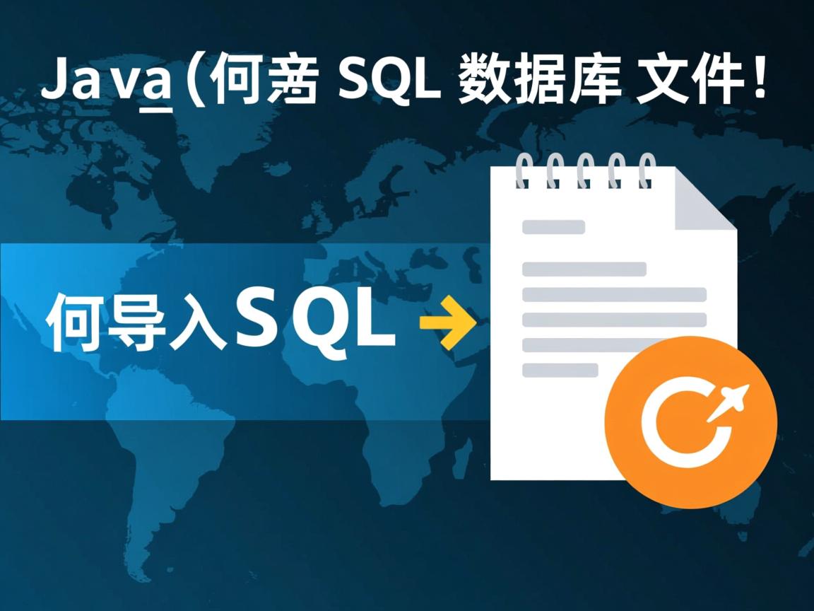 Java如何导入SQL数据库文件