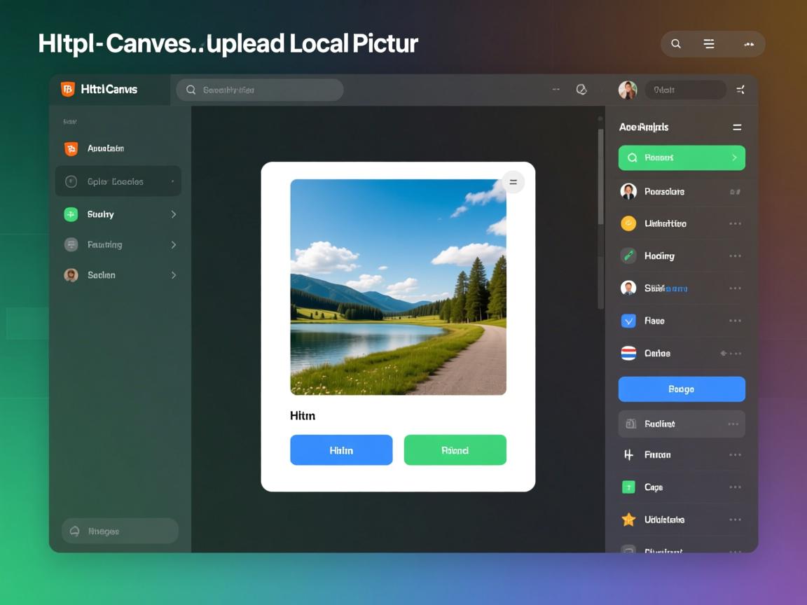 HTML5 Canvas如何上传本地图片？  第3张