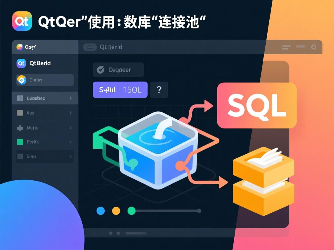 如何在Qt中使用SQL数据库连接池?  第2张 如何在Qt中使用SQL数据库连接池?  第2张