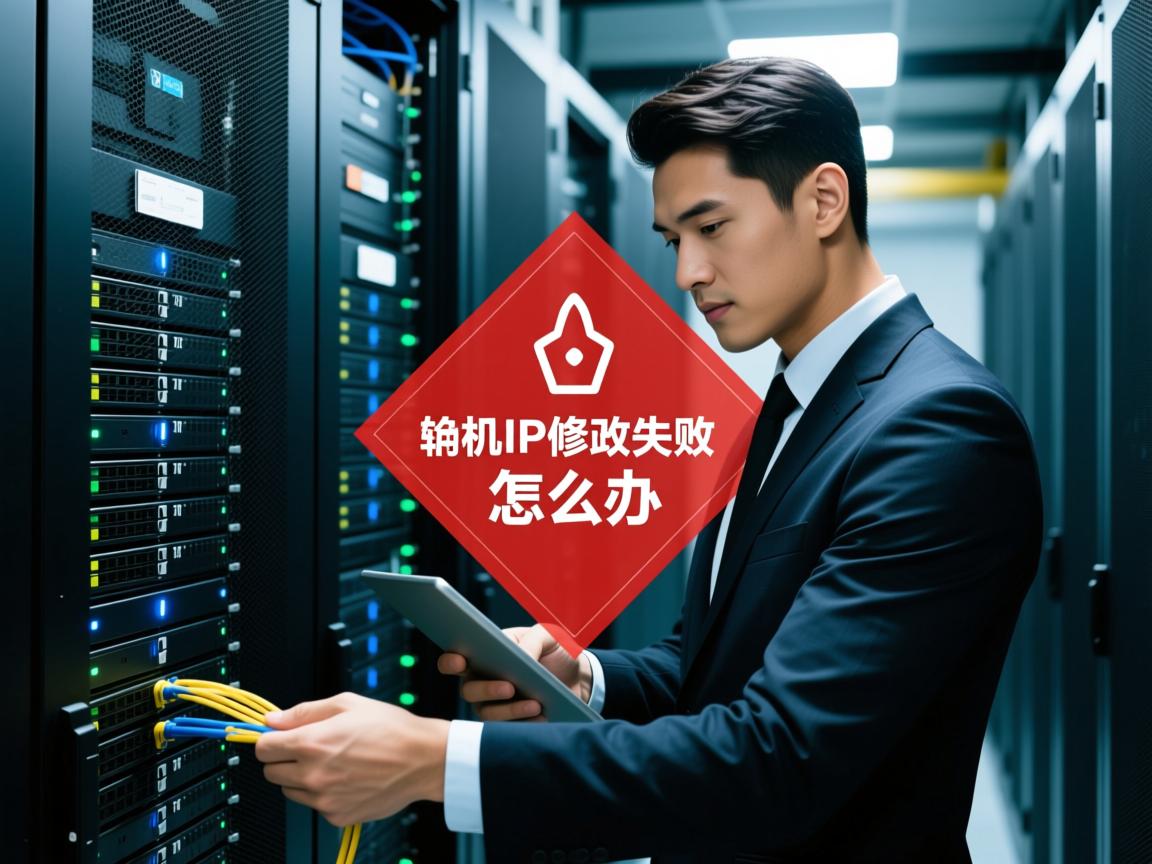 物理机IP修改失败怎么办?