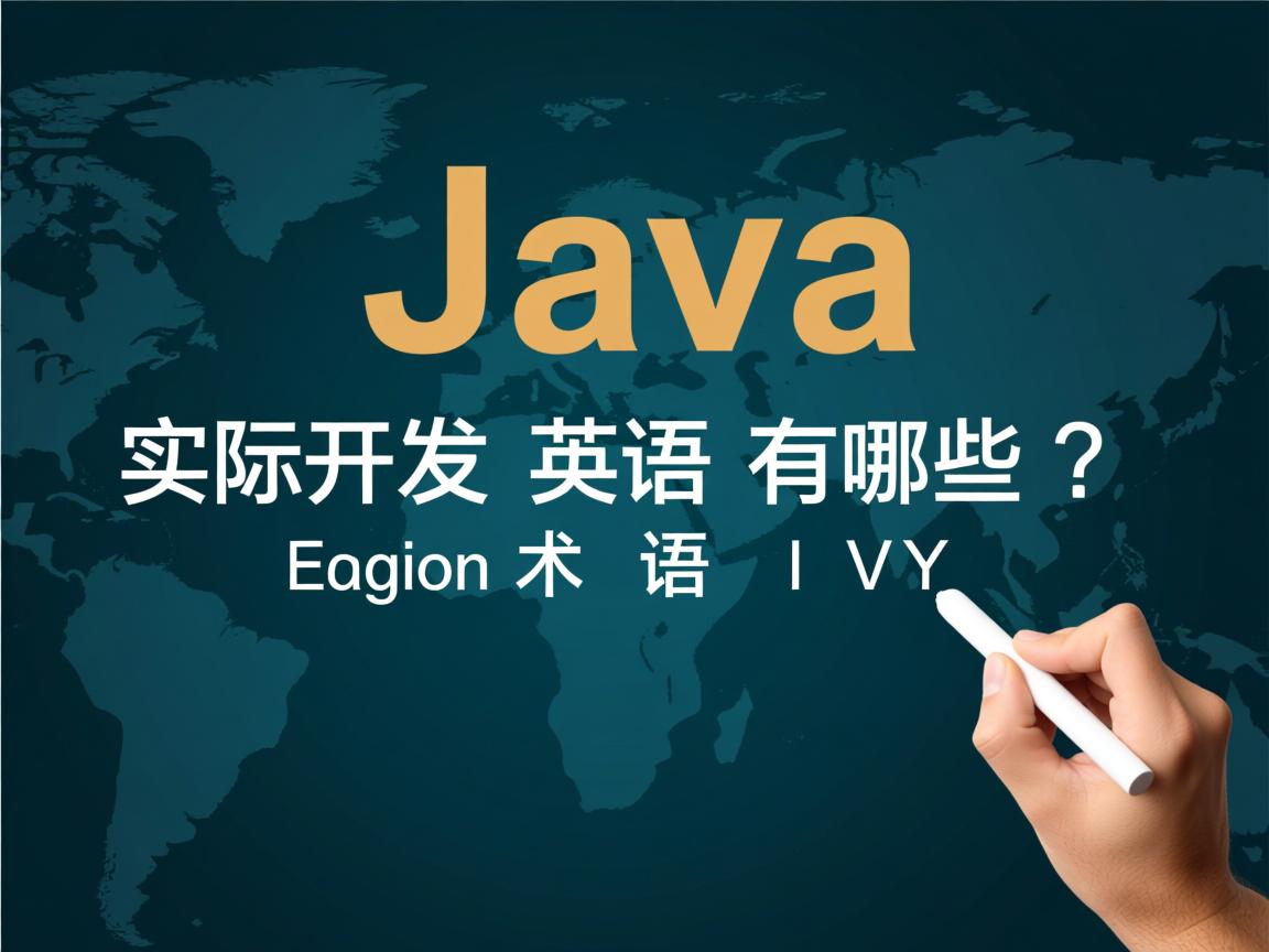 Java实际开发英文术语有哪些?  第3张 Java实际开发英文术语有哪些?  第3张