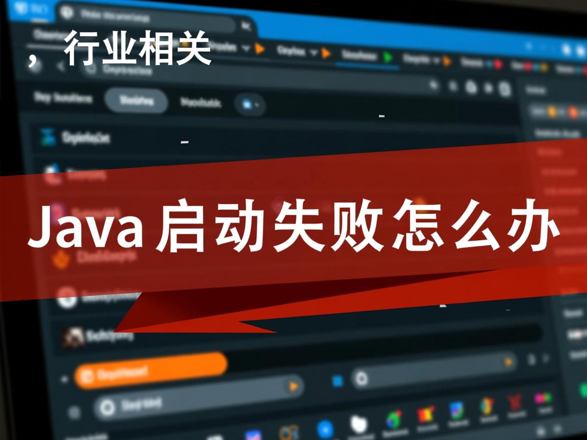 Java启动失败怎么办