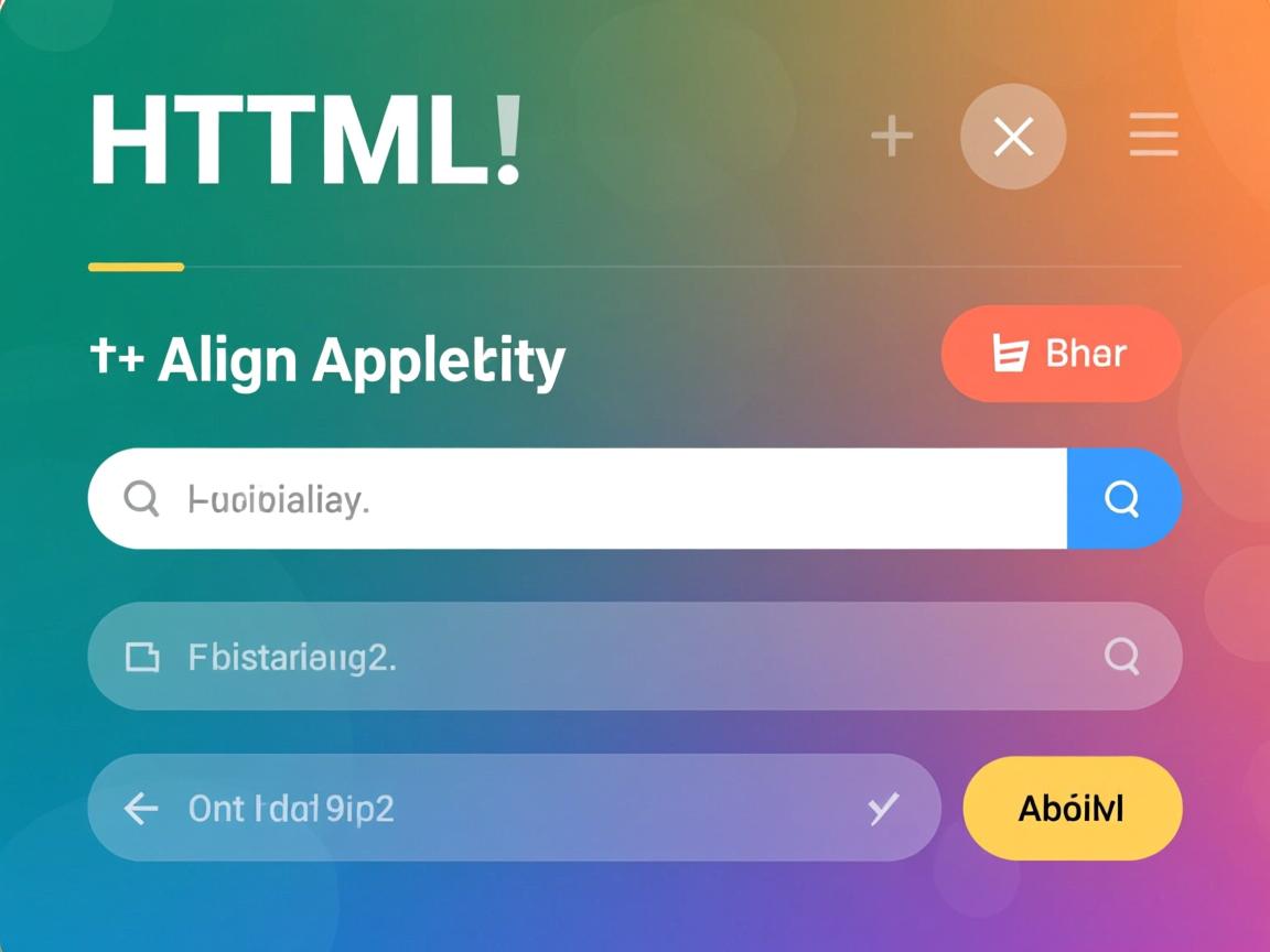 如何设置HTML align属性?  第2张 如何设置HTML align属性?  第2张