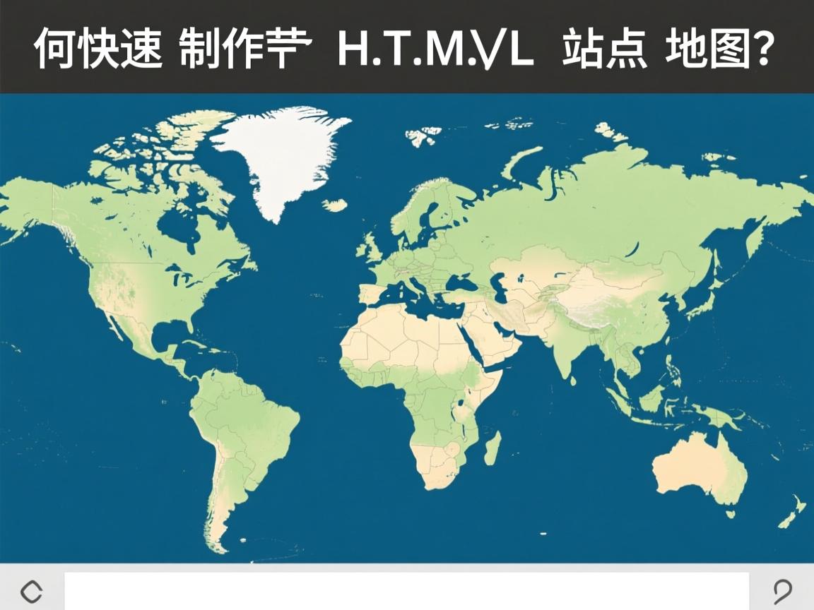 如何快速制作HTML站点地图?  第1张 如何快速制作HTML站点地图?  第1张