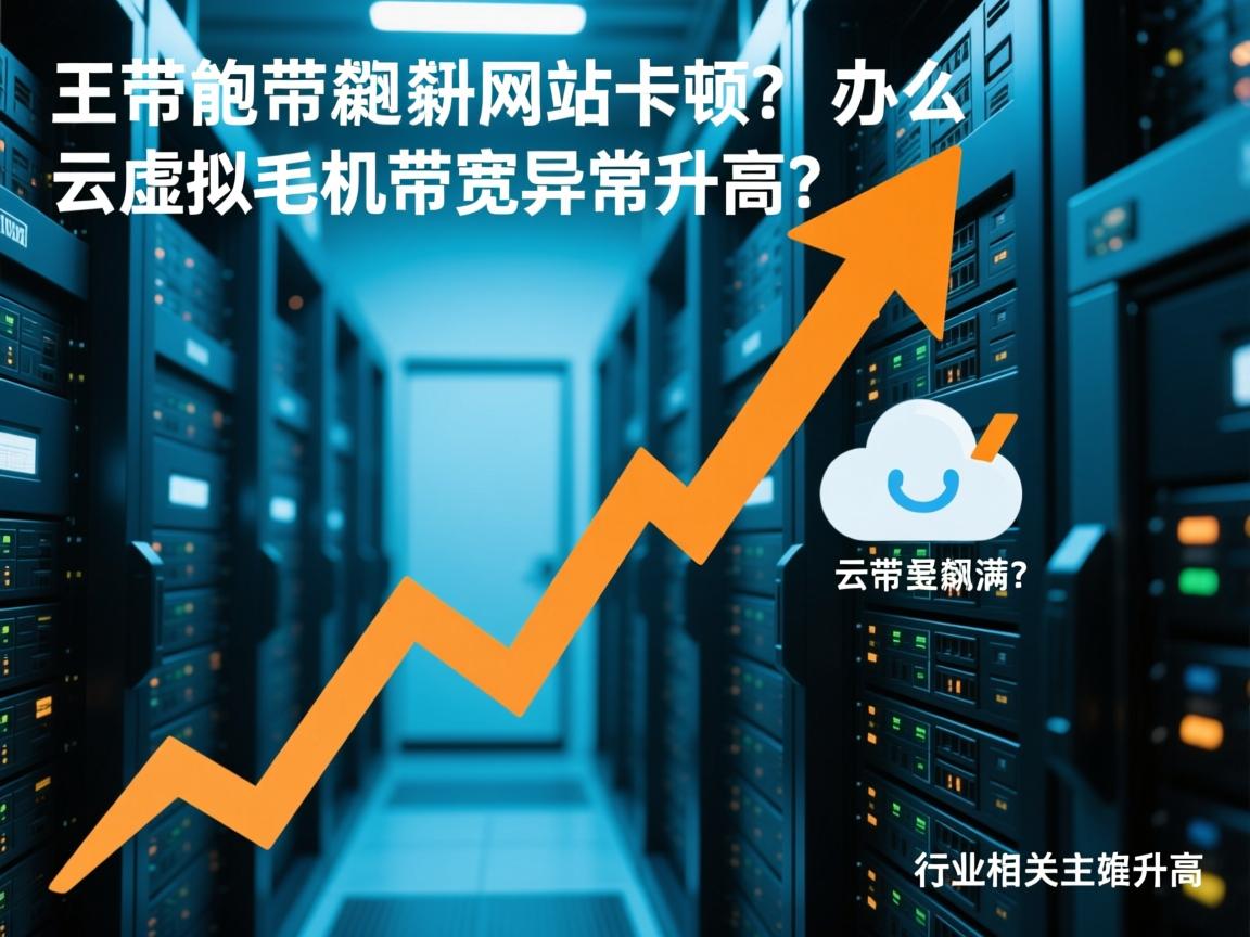 云主机带宽飙升怎么办？，带宽跑满网站卡顿？，云虚拟主机带宽异常升高？  第1张