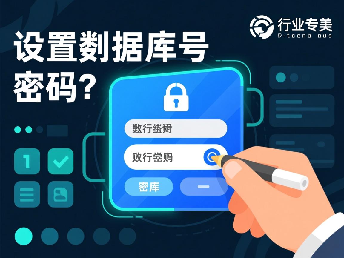 快速设置数据库账号密码?