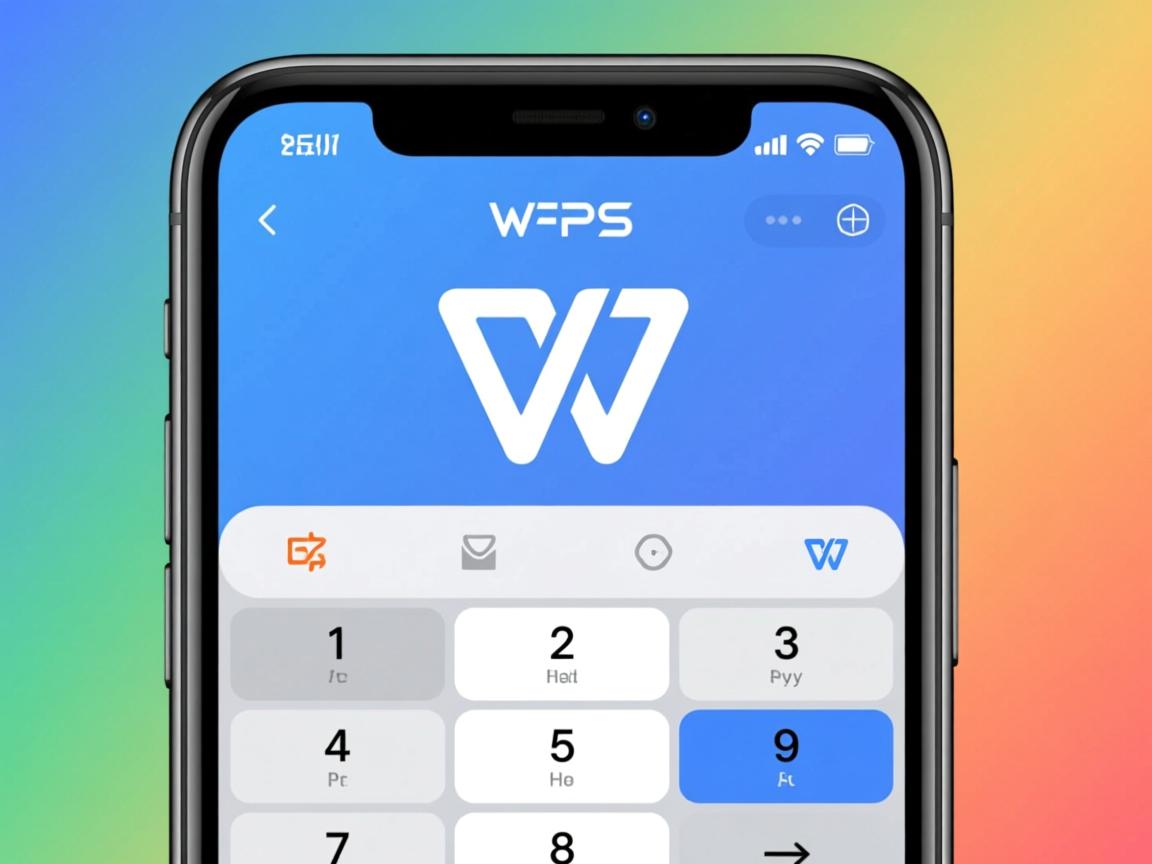 WPS手机版数字输入后不显示怎么办  第1张