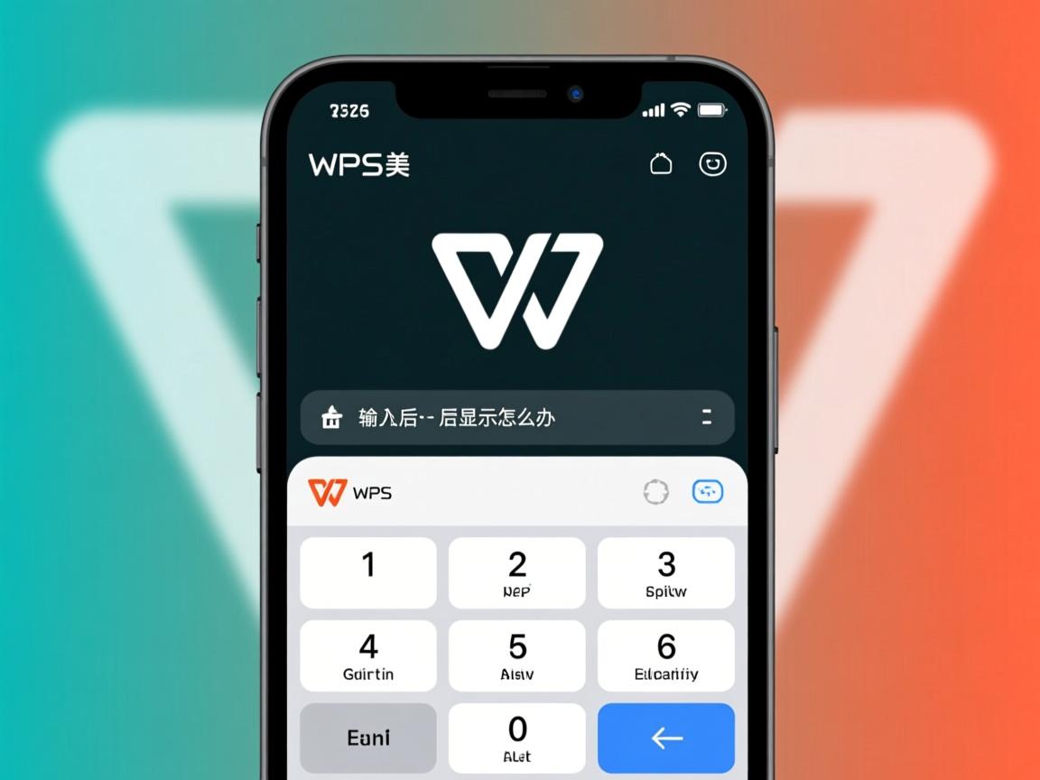 WPS手机版数字输入后不显示怎么办  第3张