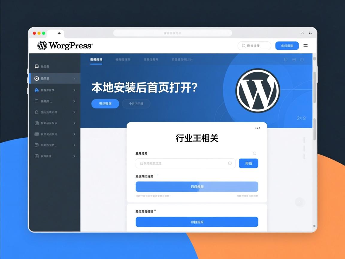 WordPress本地安装后首页打不开?  第2张 WordPress本地安装后首页打不开?  第2张