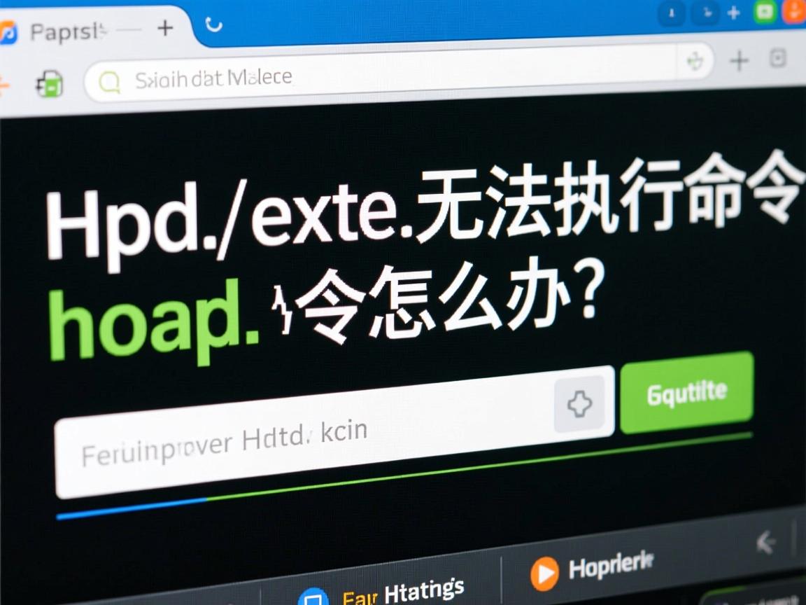httpd.exe无法执行命令怎么办?  第1张 httpd.exe无法执行命令怎么办?  第1张