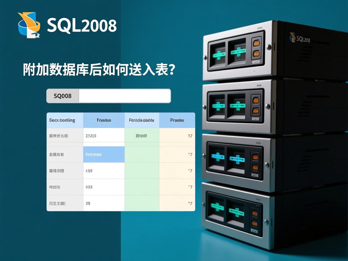 SQL2008附加数据库后如何导入表?