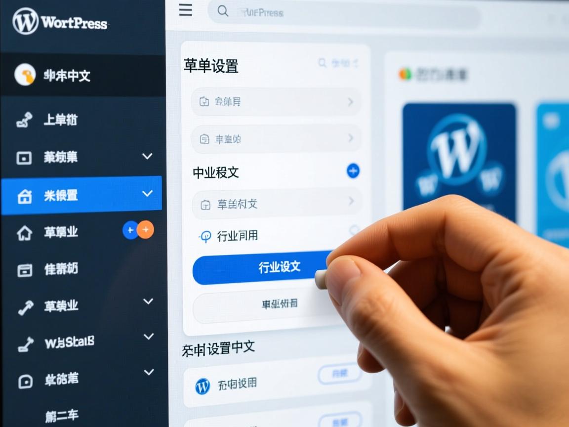 WordPress菜单如何设置中文  第3张 WordPress菜单如何设置中文  第3张