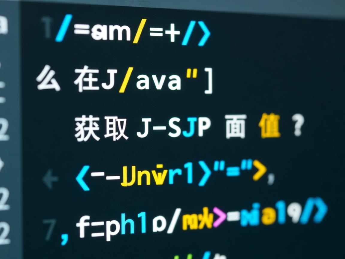 怎么在Java中获取JSP页面值?  第2张 怎么在Java中获取JSP页面值?  第2张