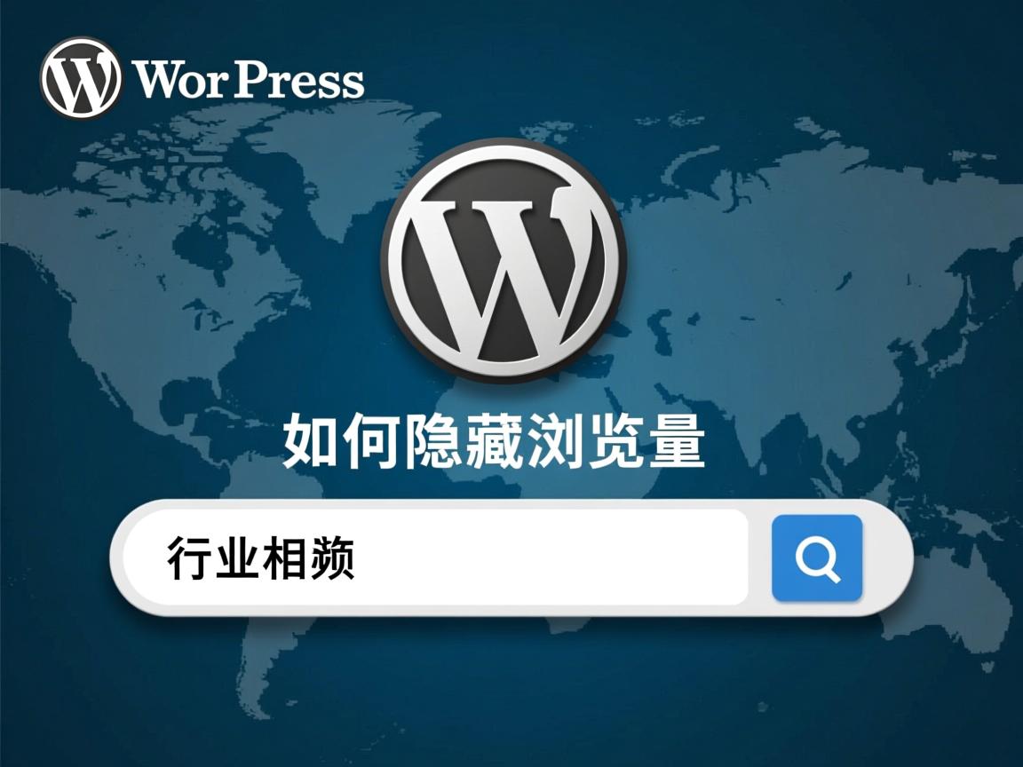WordPress如何隐藏浏览量？  第1张